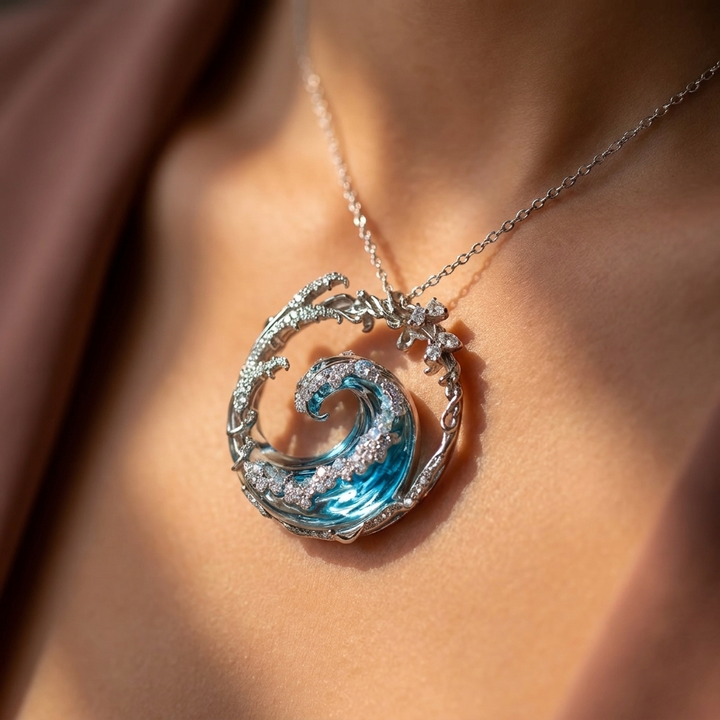 Collier avec pendentif “Promesse de l’Océan”