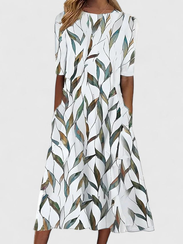Cianne | Robe Midi Élégante