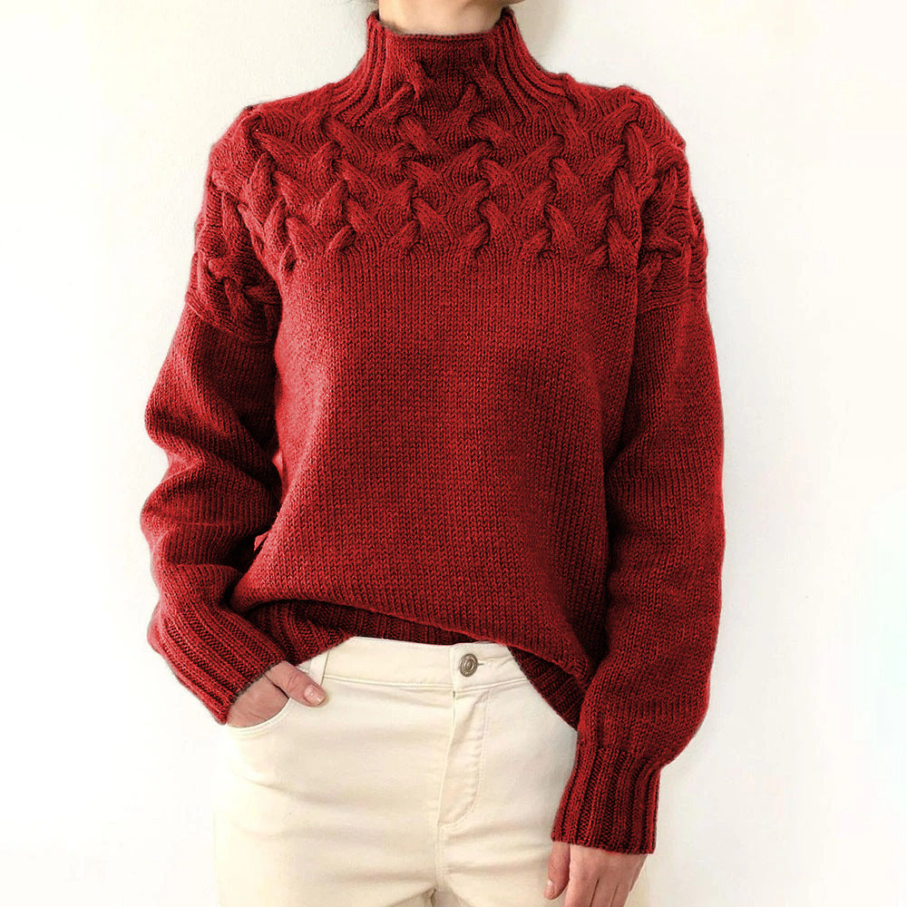 Nina | Col Roulé Tricoté Chaud