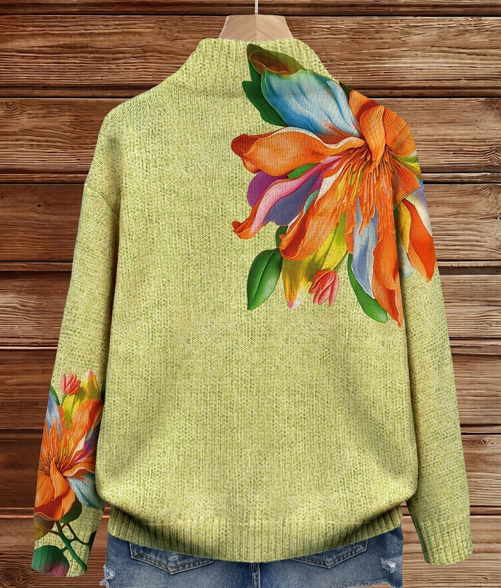 Sidonie™ | Imprimé Floral Vivace de Lys Tropicaux
