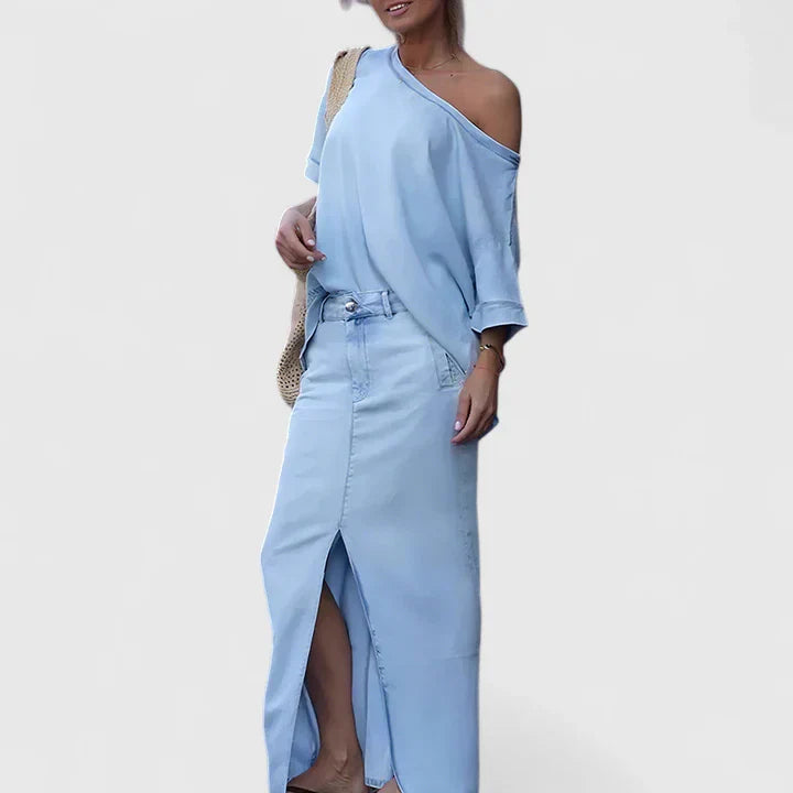 Fleur | Jupe Maxi Élégante